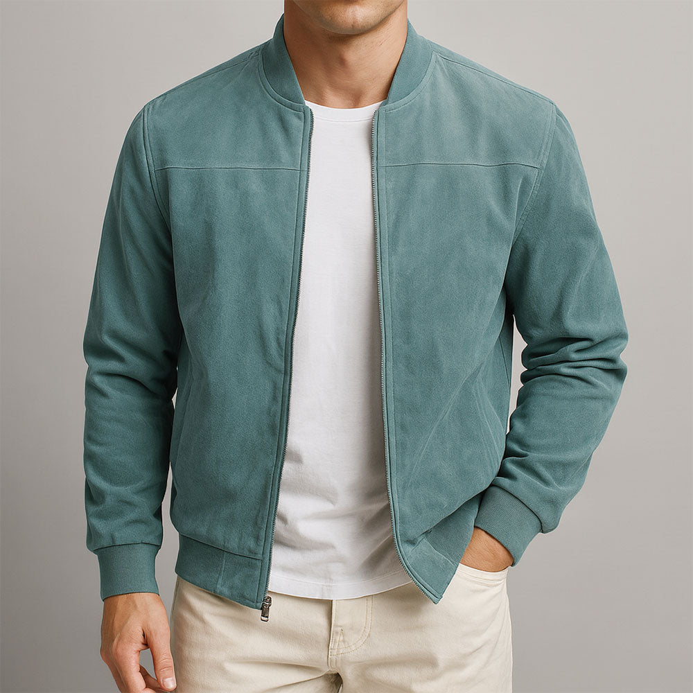 Valerio | Chaqueta de Gamuza Artesanal