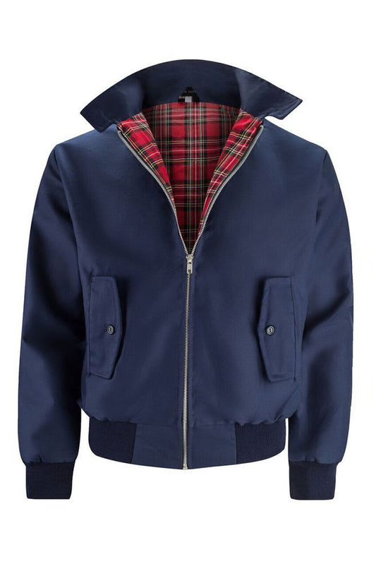 Harryson | Chaqueta Harrington con Forro Tartán