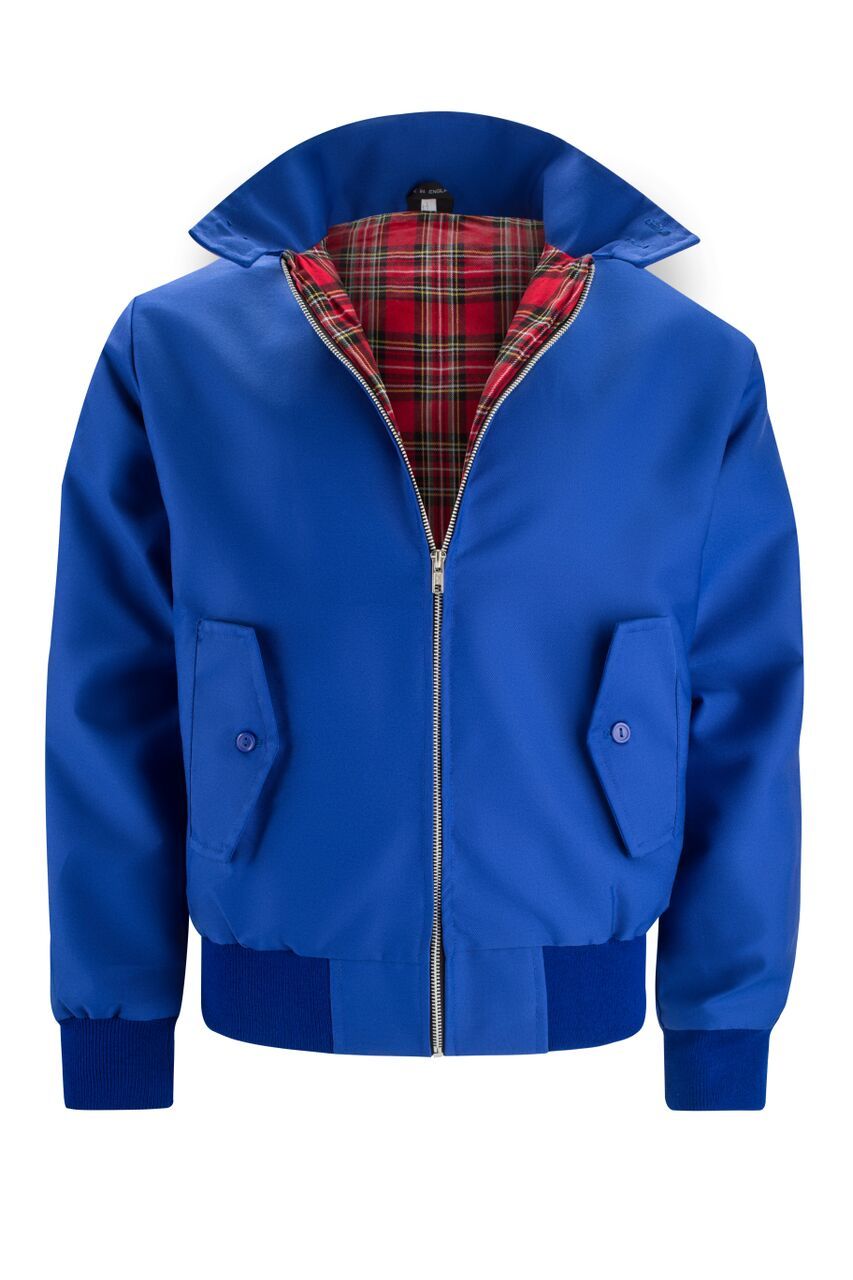 Harryson | Chaqueta Harrington con Forro Tartán