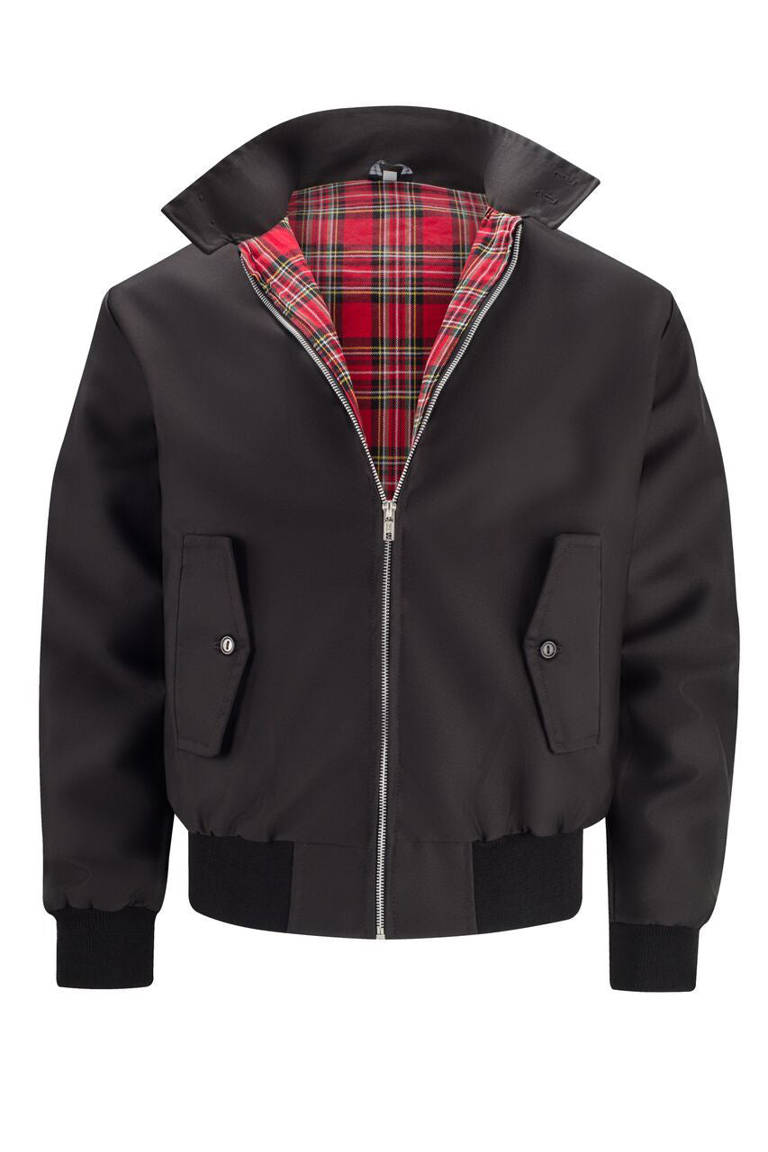 Harryson | Chaqueta Harrington con Forro Tartán