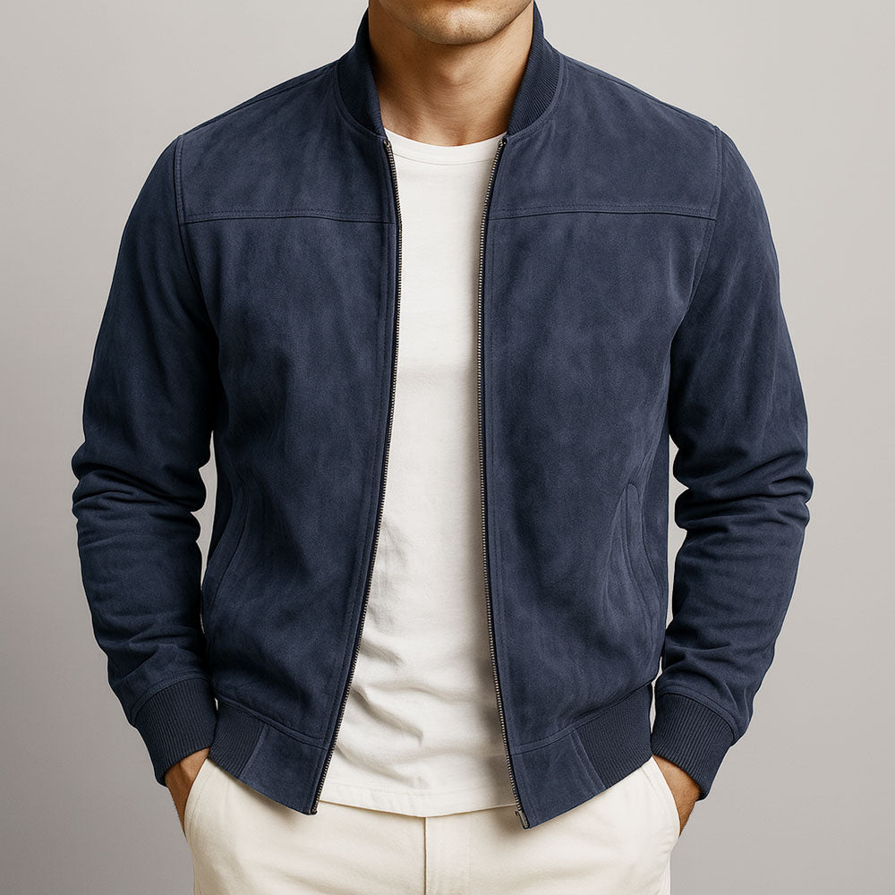 Valerio | Chaqueta de Gamuza Artesanal