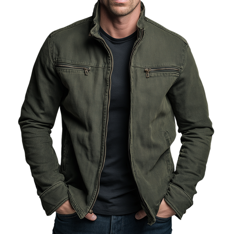 Renato | Chaqueta de Campo Militar Vintage