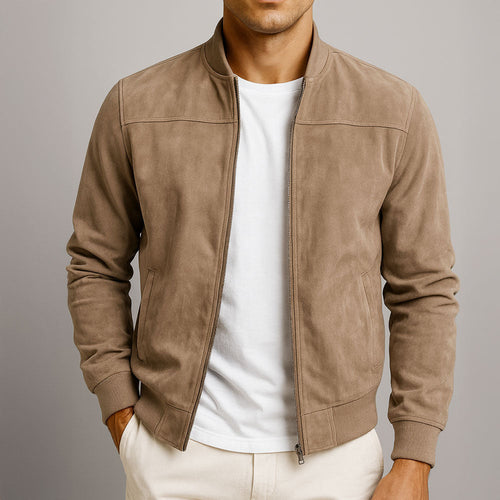 Valerio | Chaqueta de Gamuza Artesanal