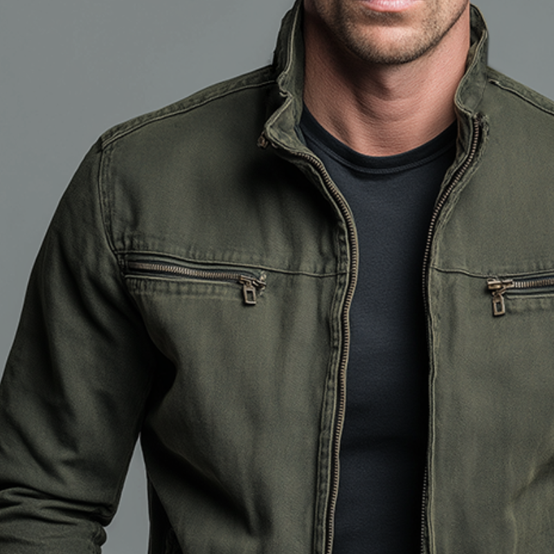 Renato | Chaqueta de Campo Militar Vintage