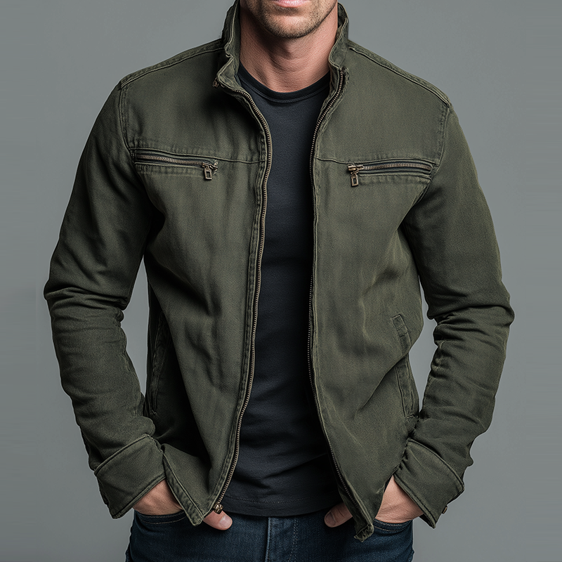Renato | Chaqueta de Campo Militar Vintage
