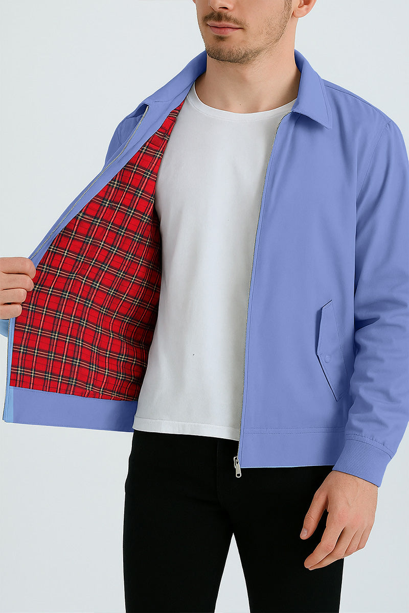 Harryson | Chaqueta Harrington con Forro Tartán