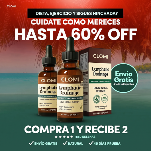 Clomi® Gotas - Drenaje Linfático Natural